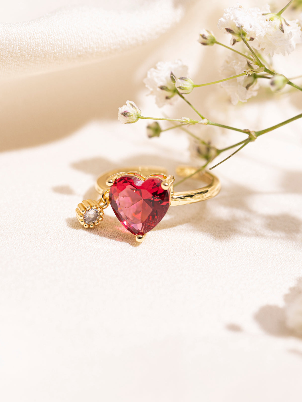 THEE Ruby Heart Ring