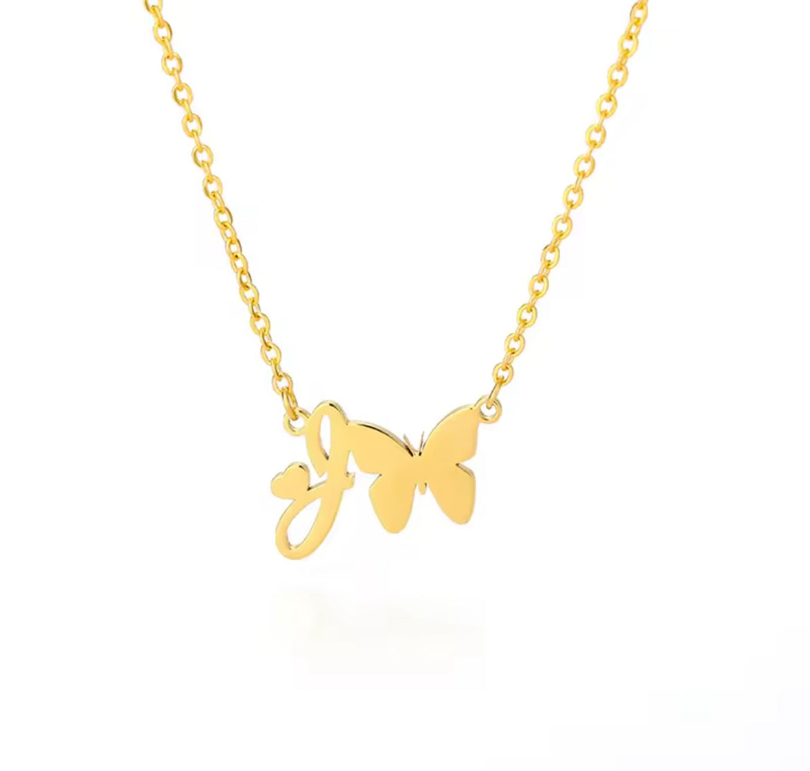 Custom Mariposa Initial Butterfly Necklace *Pre Order*