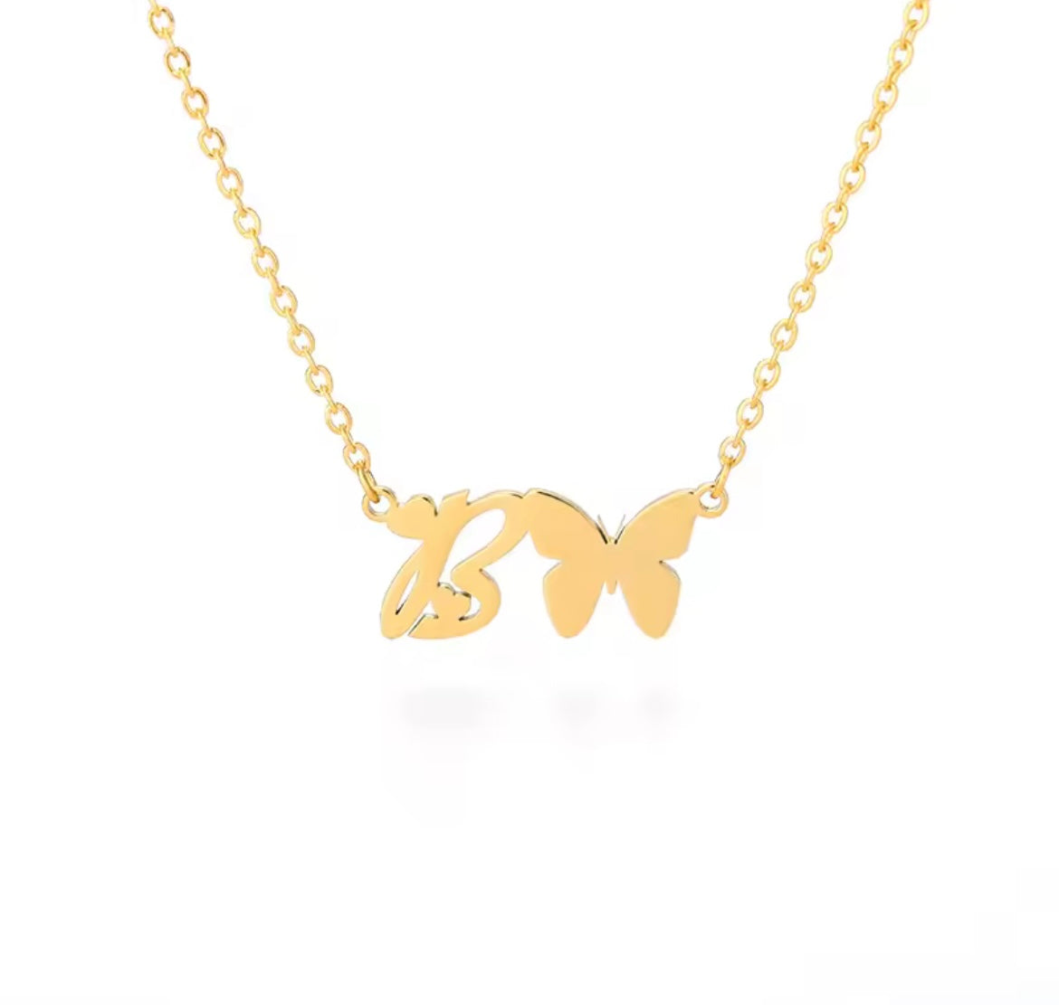 ~PRE ORDER~ Custom Mariposa Initial Necklace