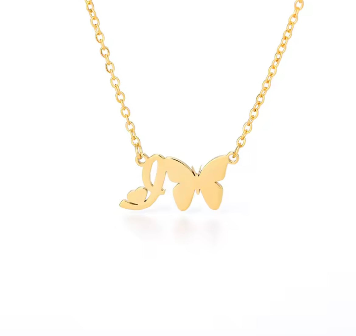 ~PRE ORDER~ Custom Mariposa Initial Necklace