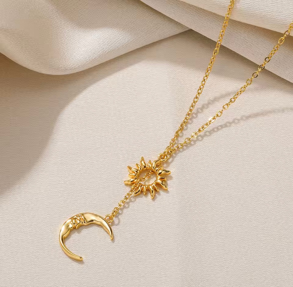 Luna Y Sol Chain Necklace *PRE ORDER*