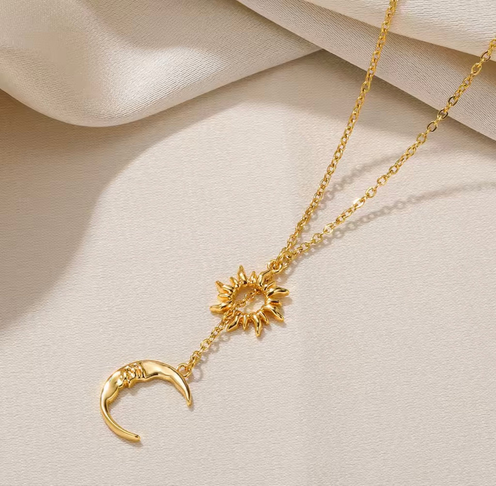 Luna Y Sol Chain Necklace *PRE ORDER*