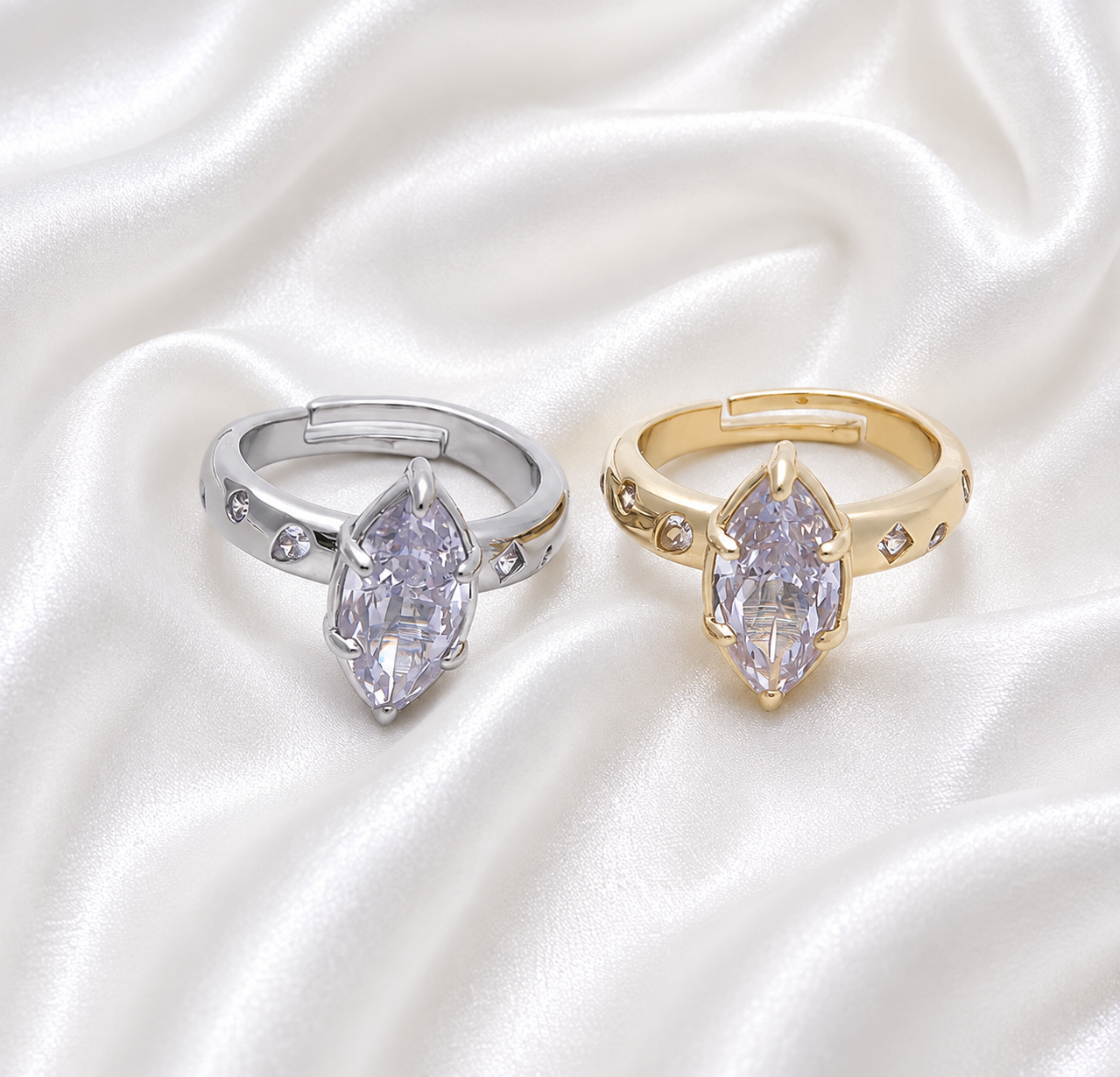 Sirena’s Gold Filled Sea Diamond Ring