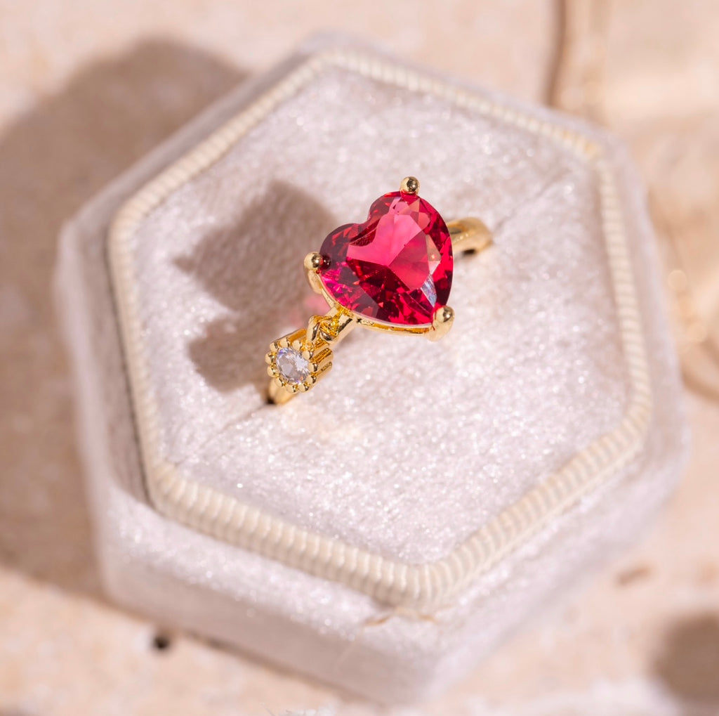 THEE Ruby Heart Ring