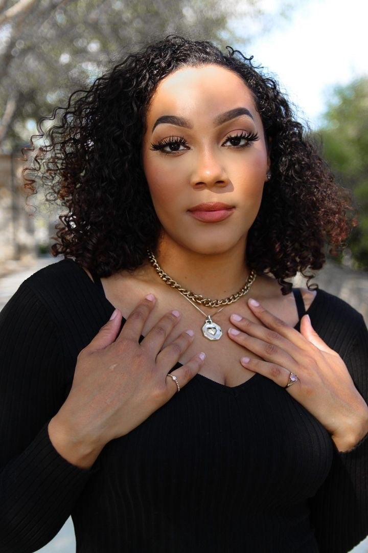 *PRE ORDER* Alyssa’s 14K Choker Heart Medallion Necklace