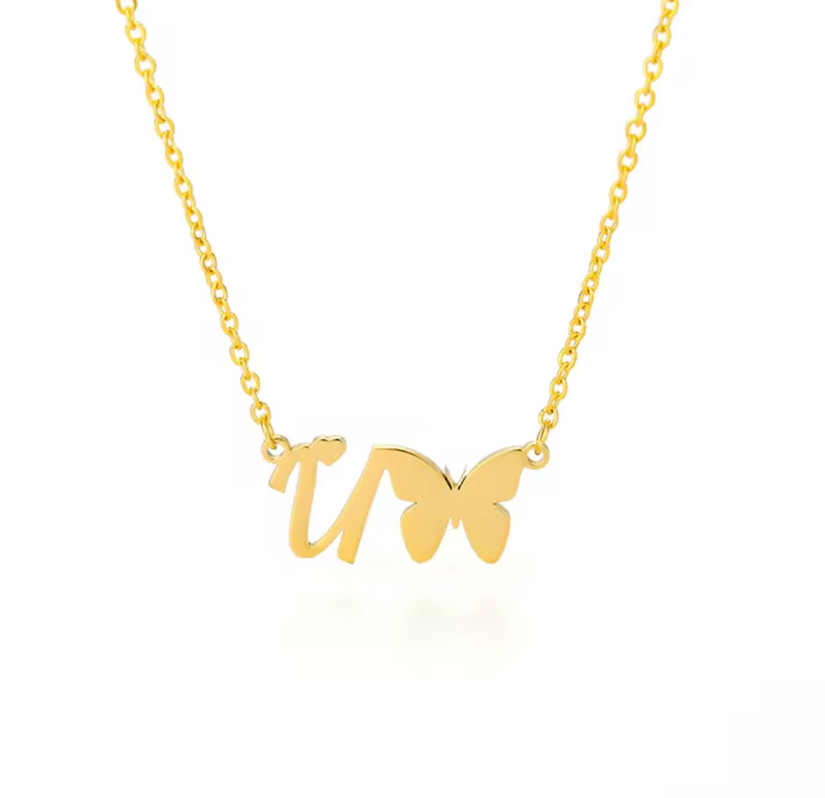 ~PRE ORDER~ Custom Mariposa Initial Necklace