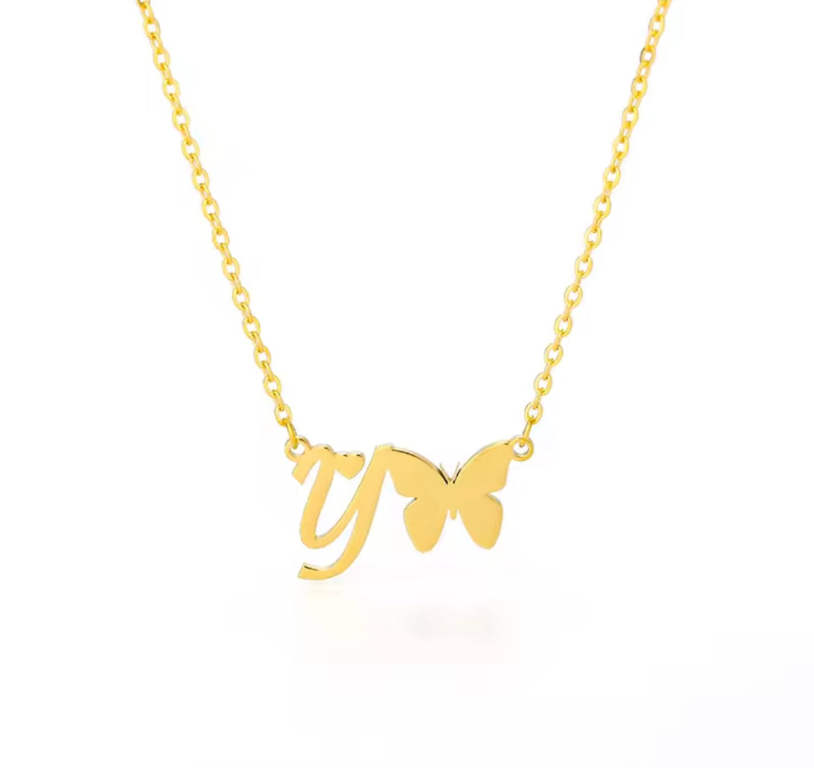 ~PRE ORDER~ Custom Mariposa Initial Necklace