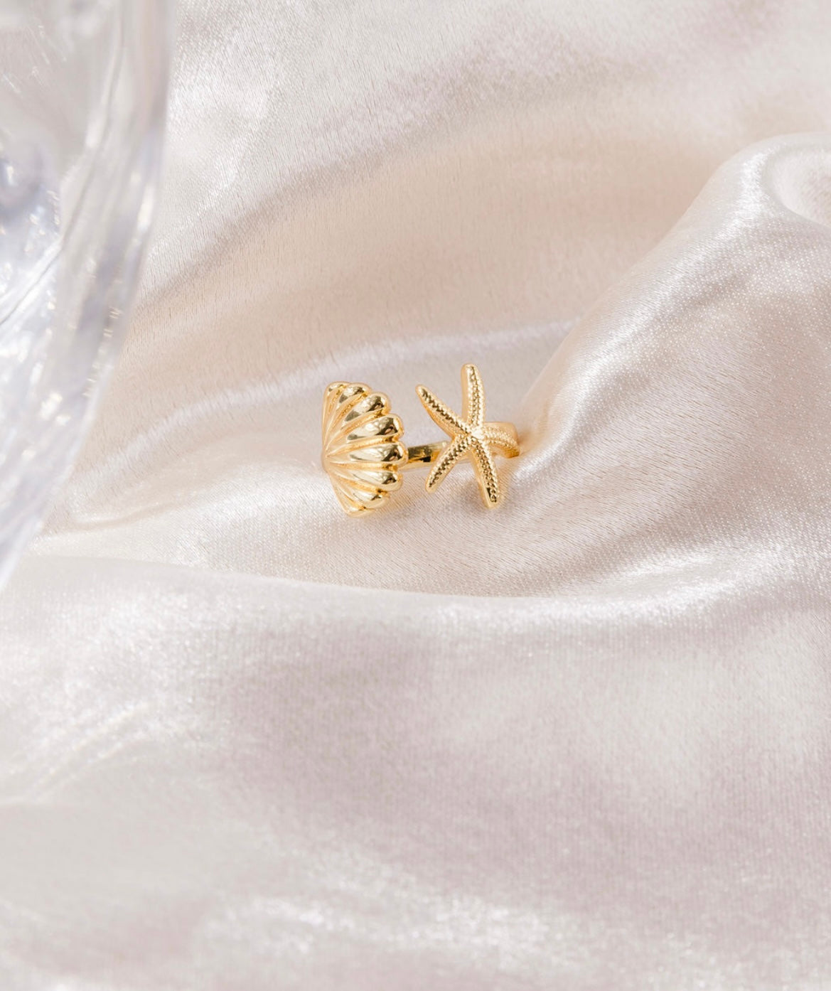 Sirena’s Gold Filled Star Fish Rings