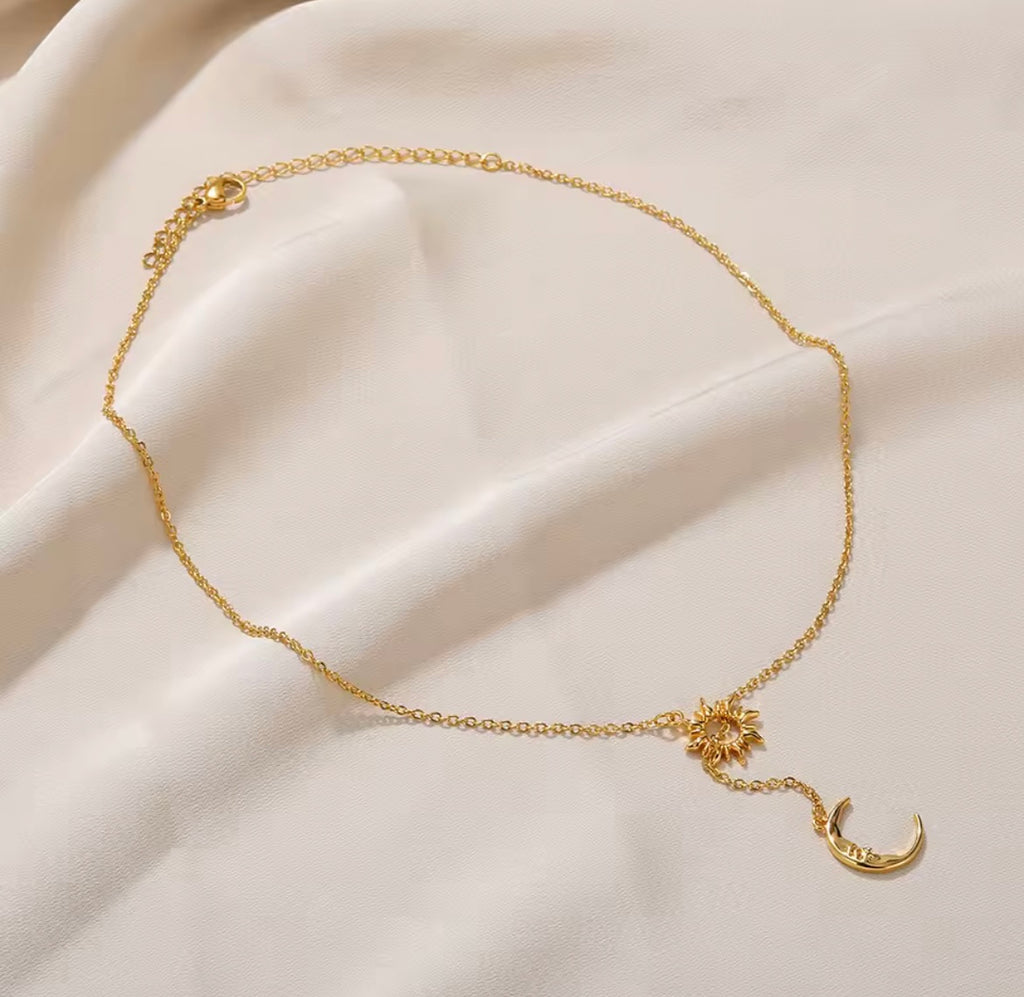 Luna Y Sol Chain Necklace *PRE ORDER*