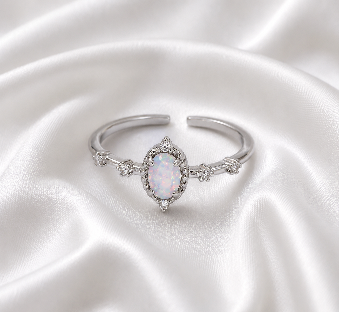 Gold Filled Opal Tidal Dream Ring