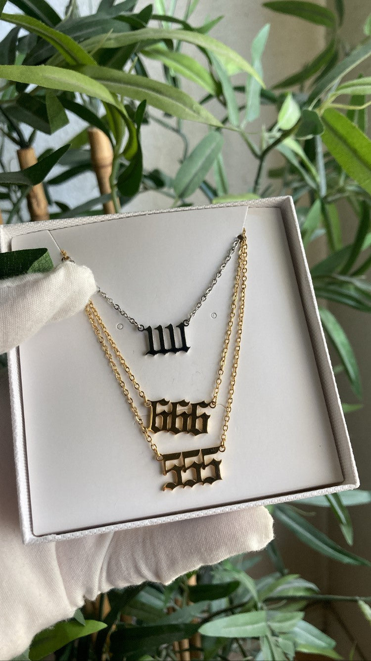 ~PRE ORDER~ Angel Number Necklace