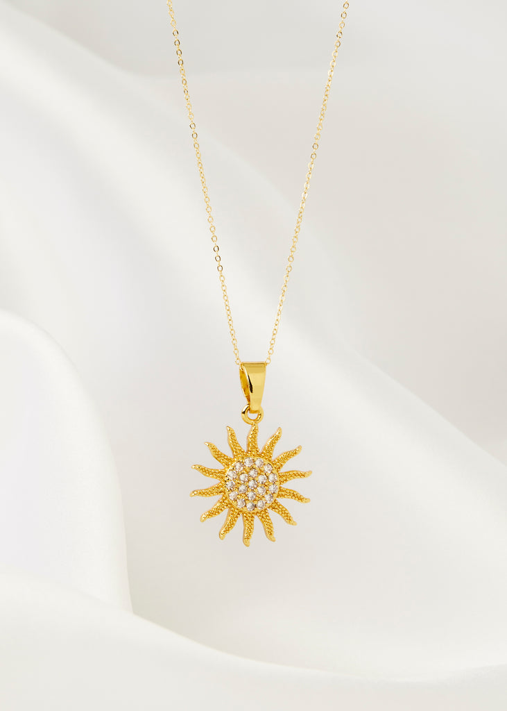 Bohemian Sun Goddess Necklace