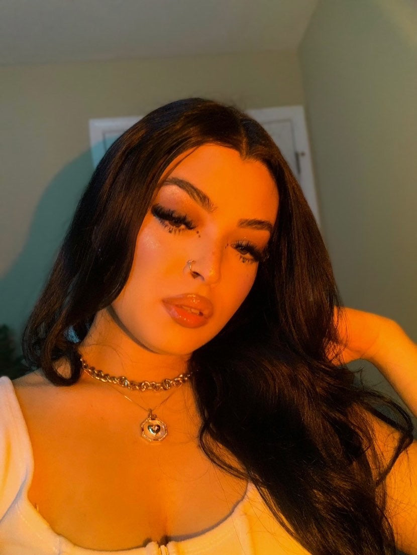 *PRE ORDER* Alyssa’s 14K Choker Heart Medallion Necklace