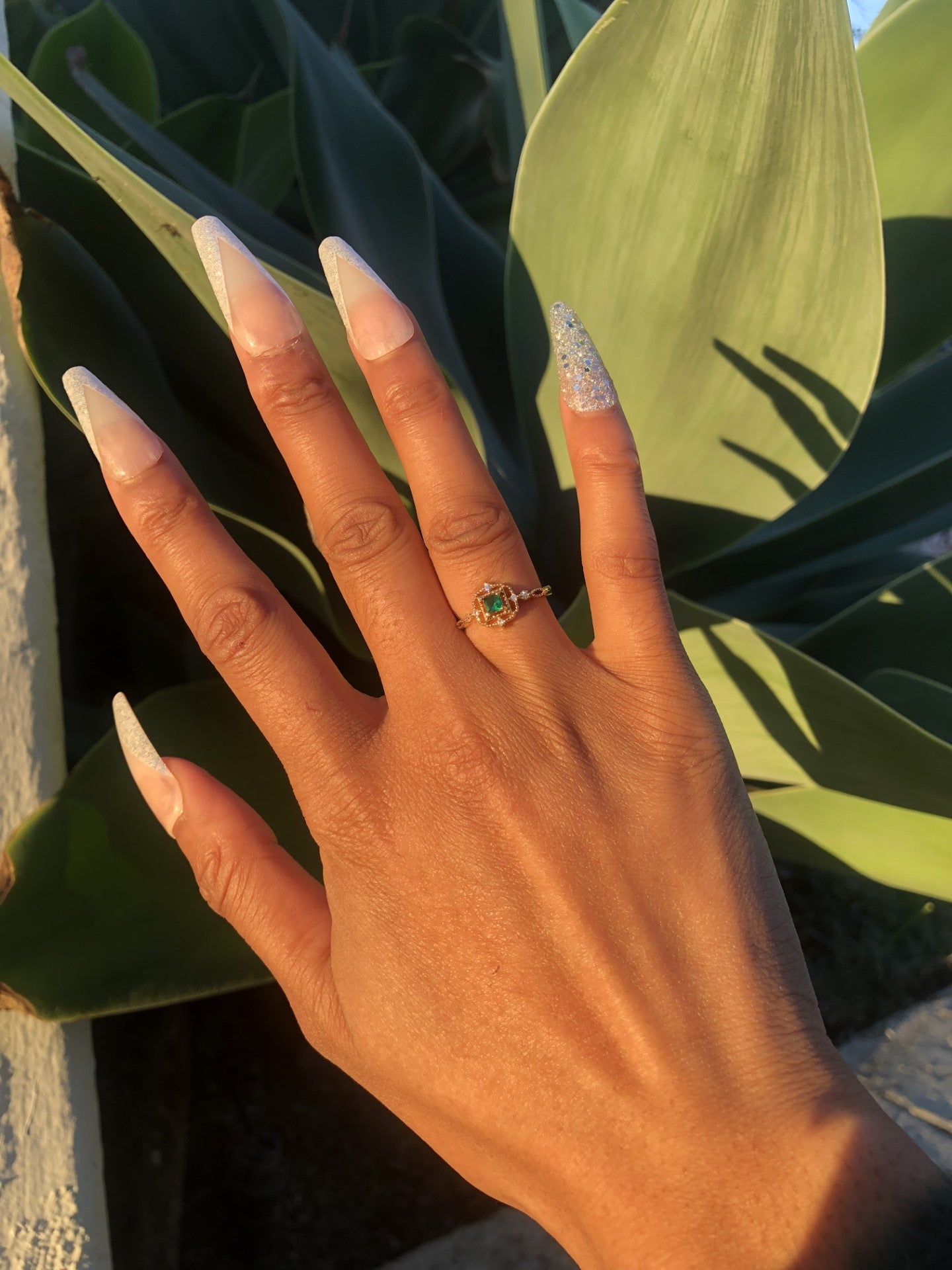 “I Promise” Gold Filled Promise Rings Set