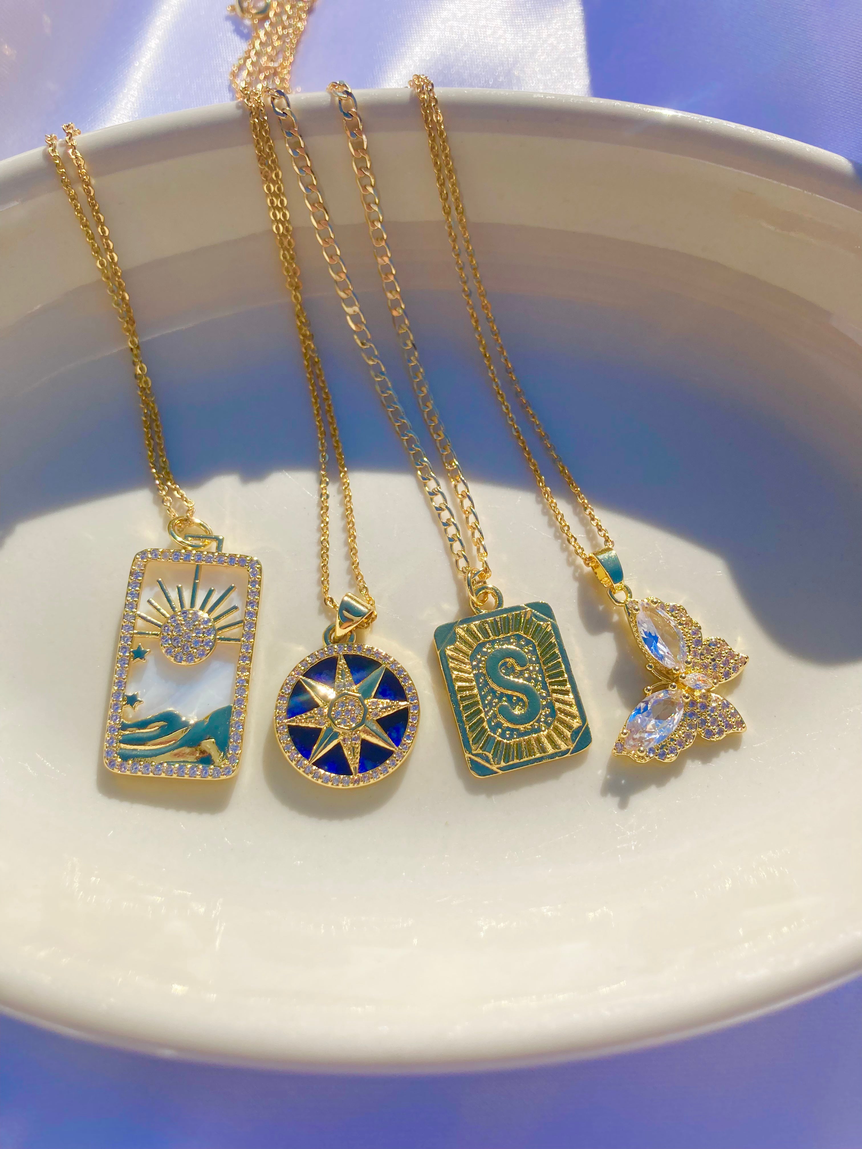 Amy’s Gold Filled Mariposa Necklace