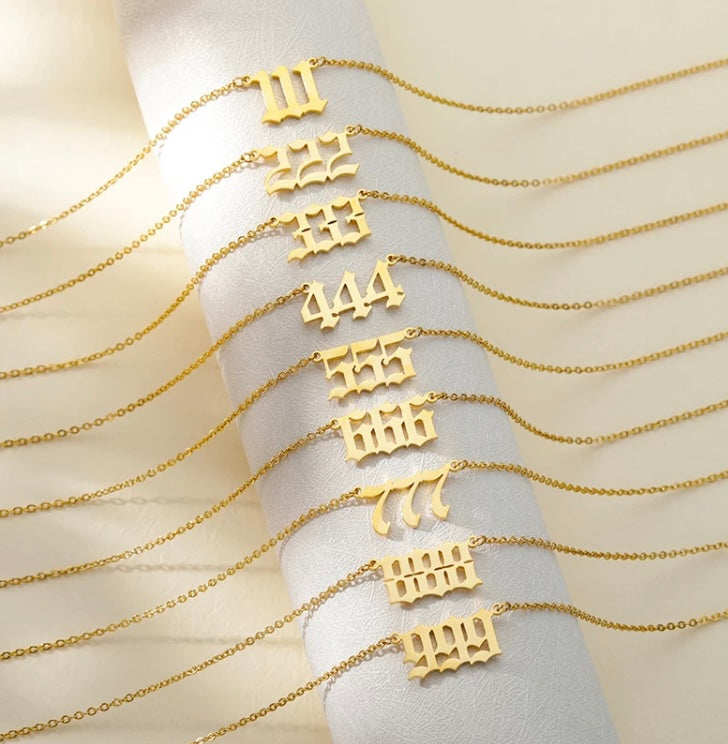 ~PRE ORDER~ Angel Number Necklace